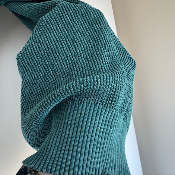 MADEWELL Women’s Bridgeview Waffle Knit Pullover Sweater Size Large, 100% Cotton - Picture 4 of 12